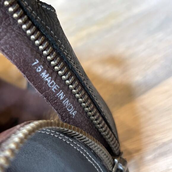 Bed Stu Roan Hali Black Leather Slingback Sandals Flats US Size 7.5 - Picture 7 of 10